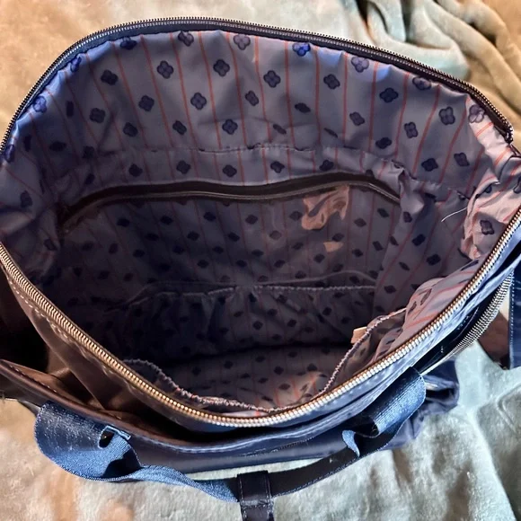 Lug Bustle Convertible Tote Bag in Indigo Blue - Picture 10 of 11